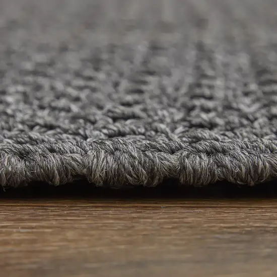 Gray Hand Woven Area Rug Photo 6