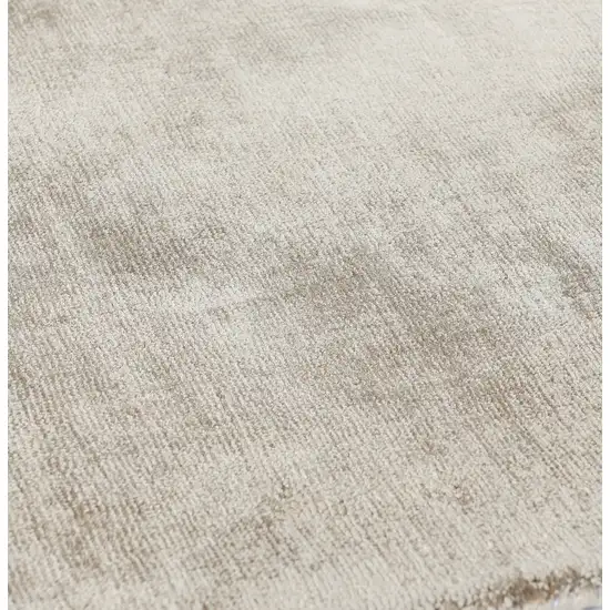 Gray Hand Woven Distressed Area Rug Photo 6