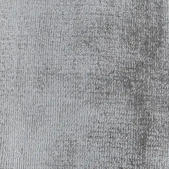 Gray Hand Woven Distressed Area Rug Photo 6