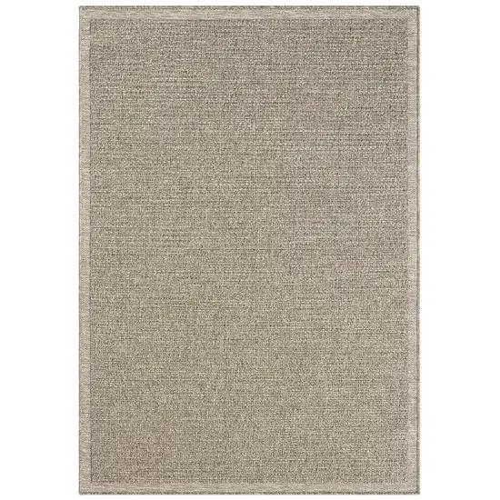 Gray Handmade Indoor Outdoor Area Rug Photo 2