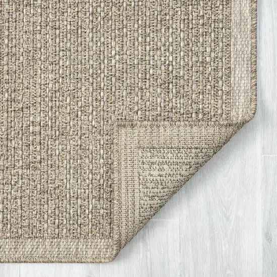 Gray Handmade Indoor Outdoor Area Rug Photo 9