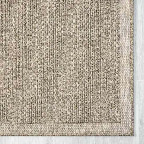 Gray Handmade Indoor Outdoor Area Rug Photo 8