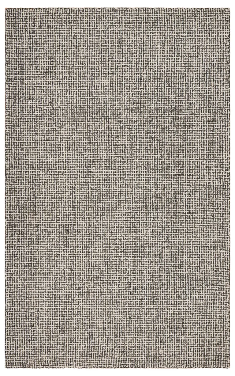 Gray Interwoven Maze Area Rug Photo 1