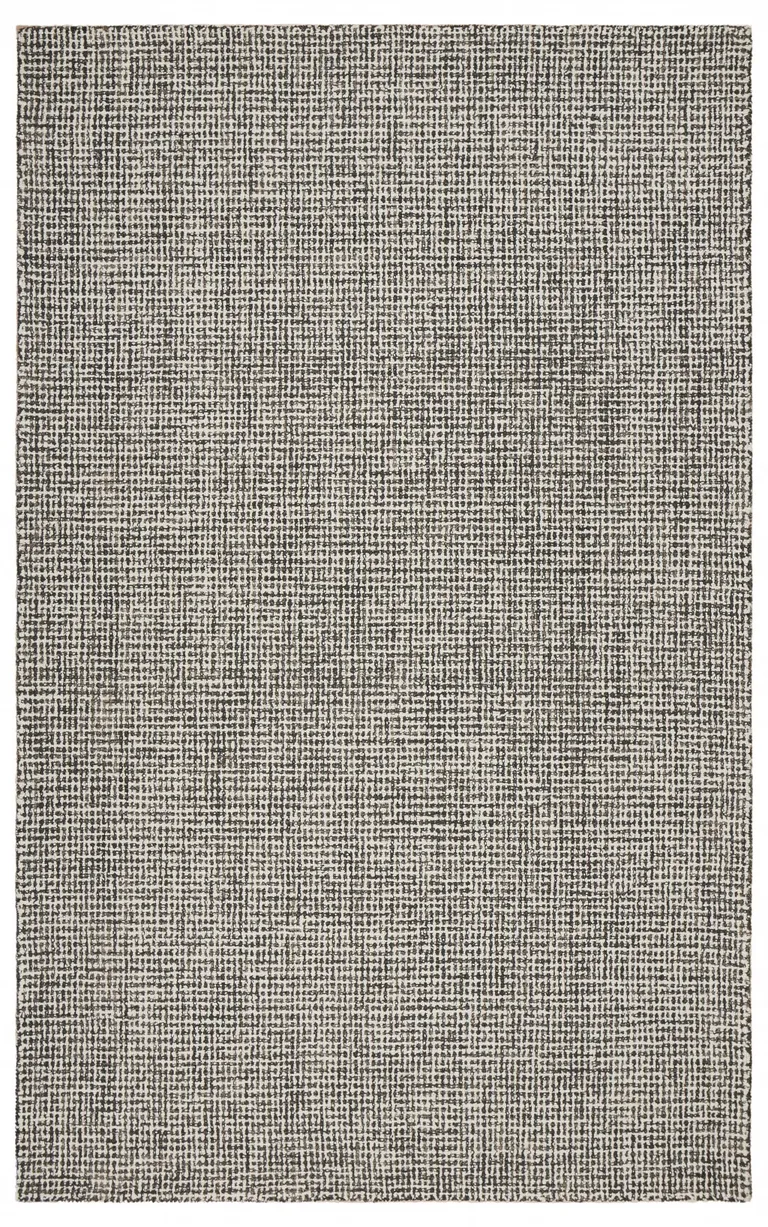 Gray Interwoven Maze Area Rug Photo 1