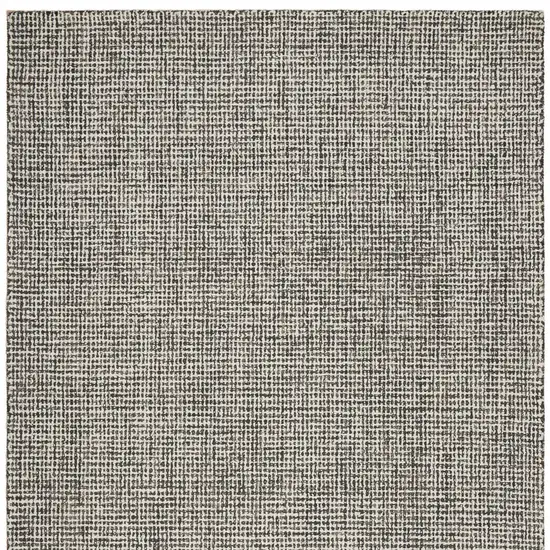 Gray Wool Handmade Area Rug Photo 5