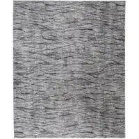 Photo of Gray Ivory and Tan Abstract Power Loom Area Rug