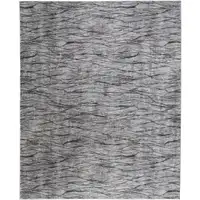 Photo of Gray Ivory and Tan Abstract Power Loom Area Rug