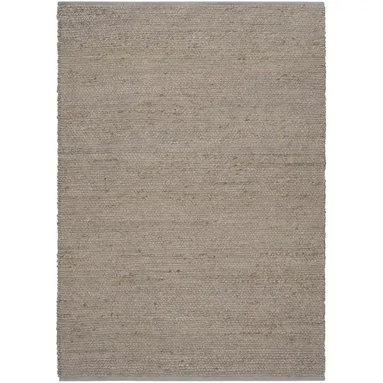 Gray Jute Hand Woven Area Rug Photo 2