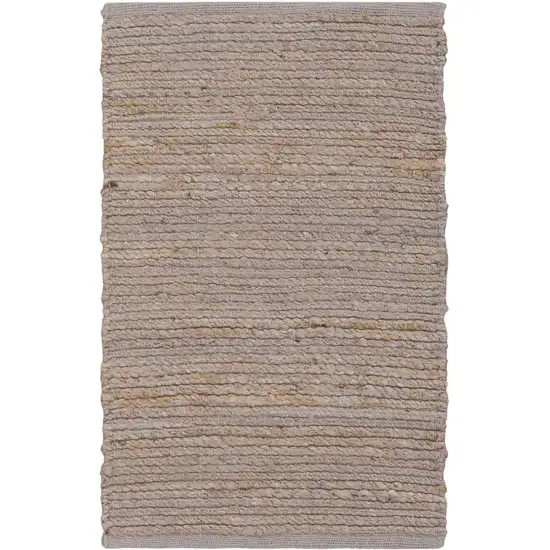 Gray Jute Hand Woven Area Rug Photo 4