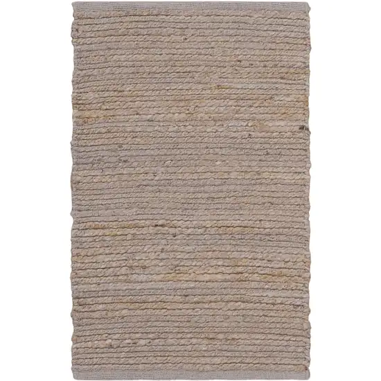 Gray Jute Hand Woven Area Rug Photo 2