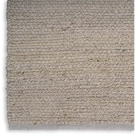 Gray Jute Hand Woven Area Rug Photo 6