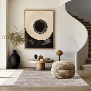 Photo of Gray Metro Modern Abstract Area Rug