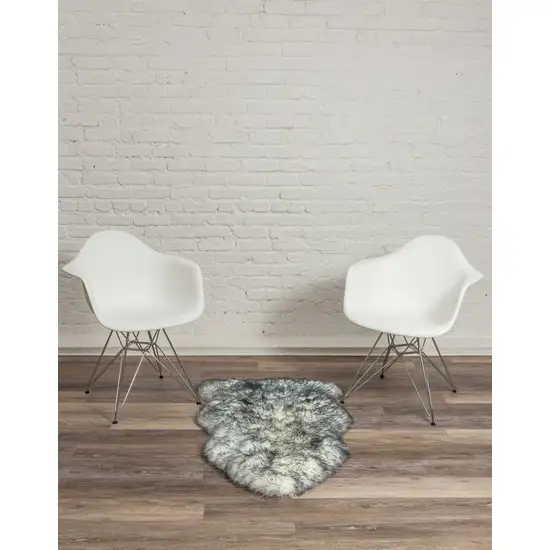 Gray Mist New Zealand Natural Sheepskin Rug Photo 4