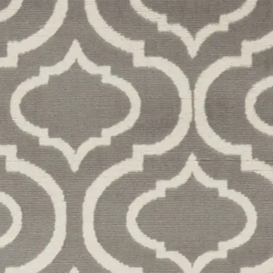 Gray Moroccan Power Loom Area Rug Photo 3