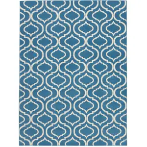 Photo of Gray Moroccan Power Loom Area Rug