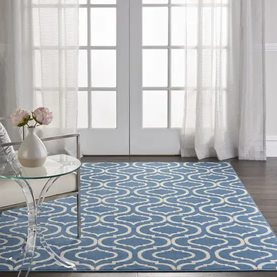 Gray Moroccan Power Loom Area Rug Photo 3