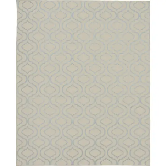 Gray Moroccan Power Loom Area Rug Photo 1