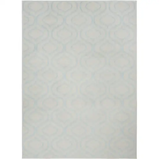 Gray Moroccan Power Loom Area Rug Photo 1