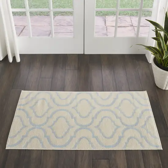 Gray Moroccan Power Loom Area Rug Photo 5