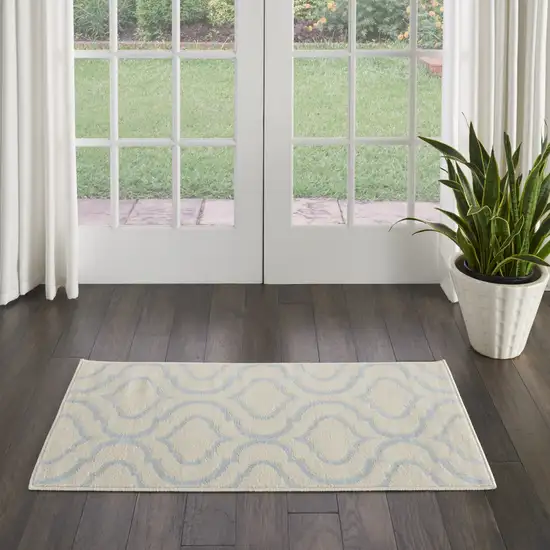 Gray Moroccan Power Loom Area Rug Photo 6