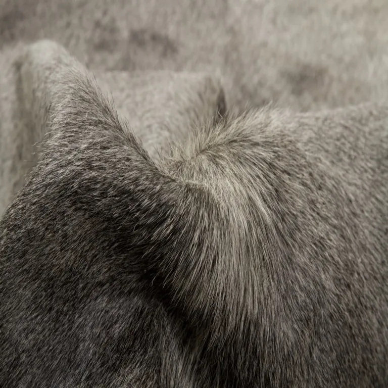 Gray Natural Cowhide Area Rug Photo 2