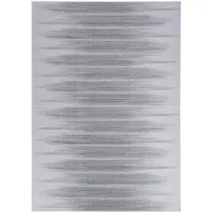 Photo of Gray Ombre Distressed Non Skid Area Rug