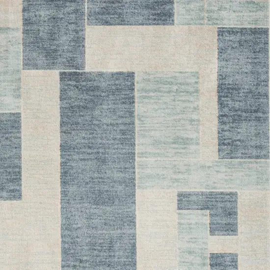 Gray Oriental Power Loom Distressed Washable Area Rug Photo 5