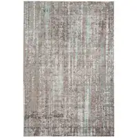 Photo of Gray  Polyester Area Rug