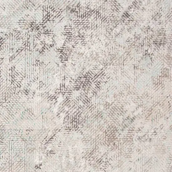 Gray  Polyester Area Rug Photo 7