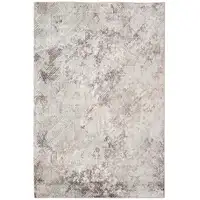 Photo of Gray  Polyester Area Rug