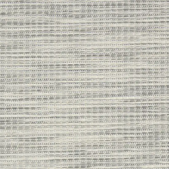 Light Gray Indoor Outdoor Area Rug Photo 5