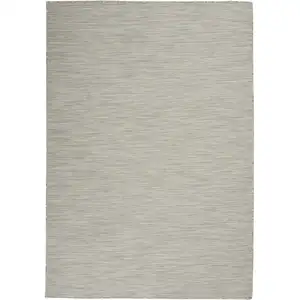 Photo of Gray Power Loom Area Rug