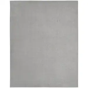 Photo of Gray Power Loom Area Rug