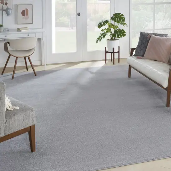 Gray Power Loom Area Rug Photo 5