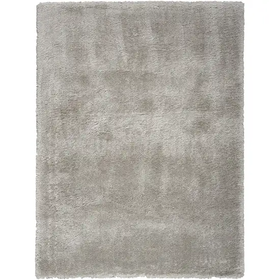 Gray Shag Area Rug Photo 2