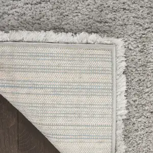 Photo of Gray Shag Area Rug