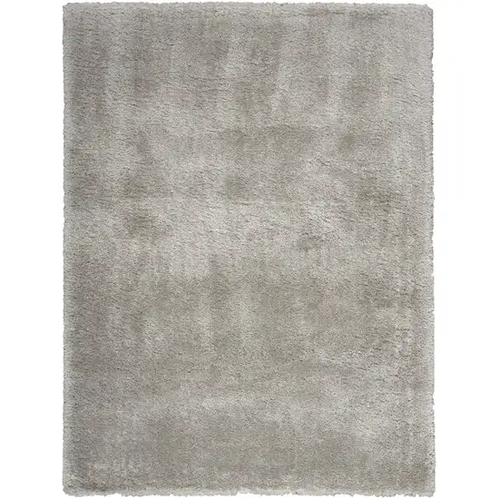 Gray Shag Area Rug Photo 4