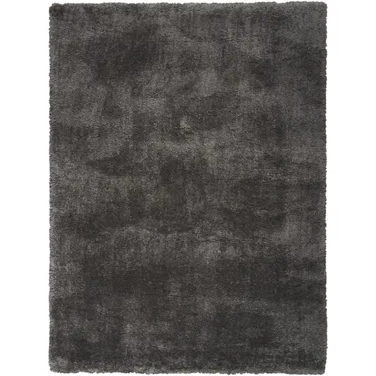 Gray Shag Area Rug Photo 2