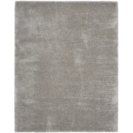 Gray Shag Area Rug Photo 2