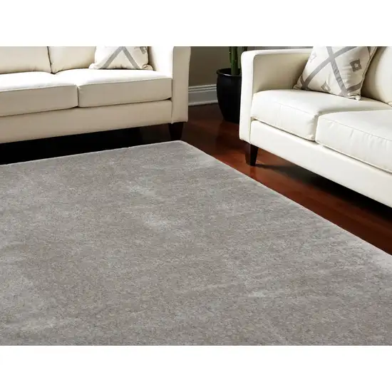 Gray Shag Area Rug Photo 1