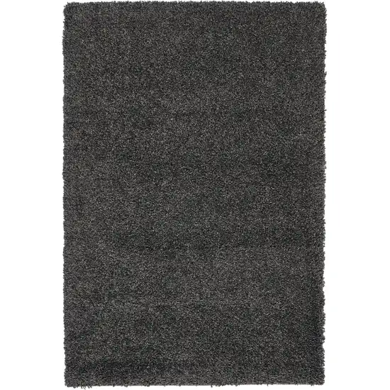 Gray Shag Area Rug Photo 2