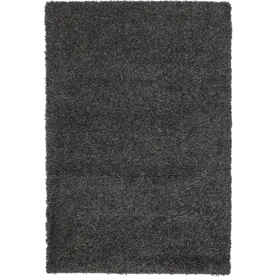 Gray Shag Area Rug Photo 4