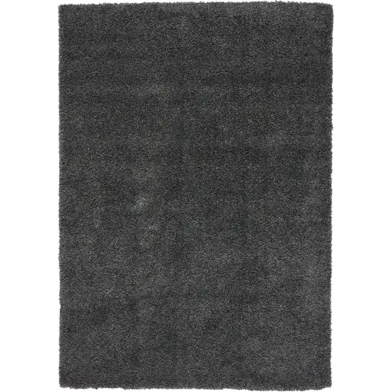 Gray Shag Area Rug Photo 5