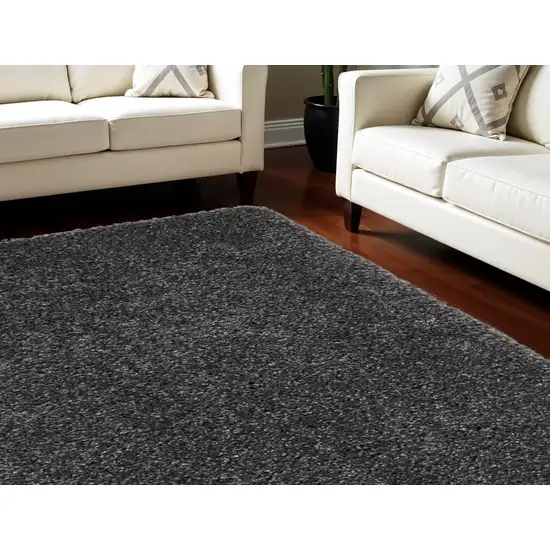 Gray Shag Area Rug Photo 1