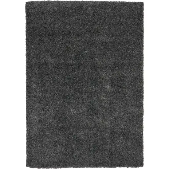 Gray Shag Area Rug Photo 2