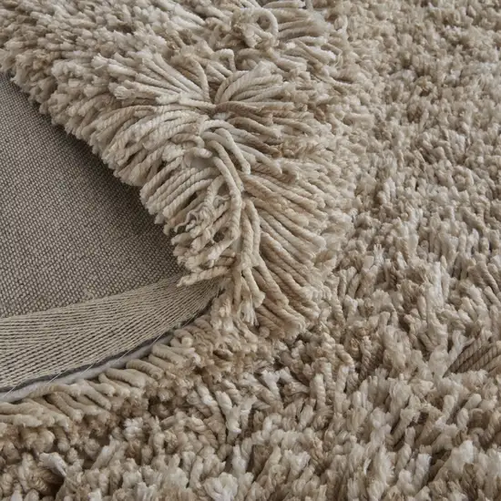 Gray Shag Hand Tufted Area Rug Photo 5