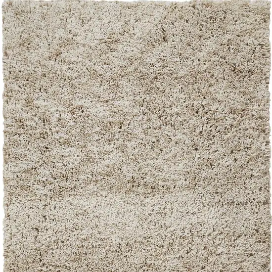 Gray Shag Hand Tufted Area Rug Photo 6