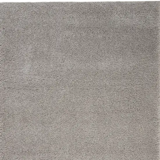 Gray Shag Non Skid Area Rug Photo 5