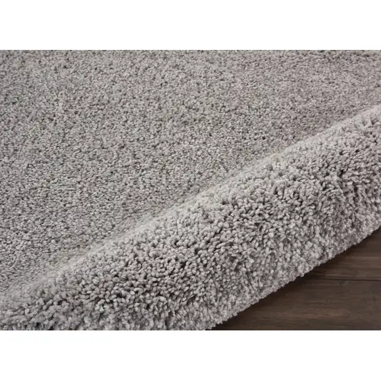 Gray Shag Non Skid Area Rug Photo 9