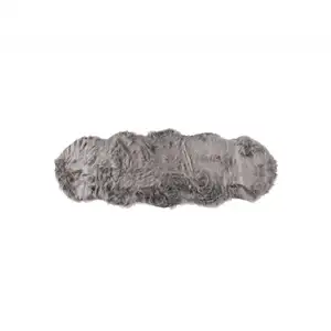 Photo of Gray Sheepskin Double - Area Rug